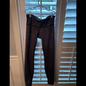 Lululemon dark gray leggings size 4